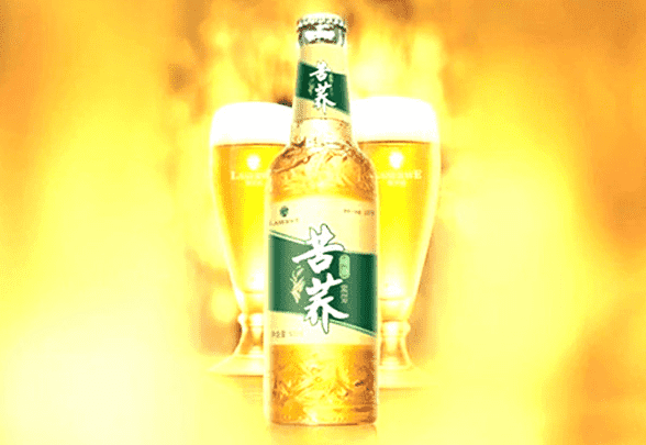 品尝澜圣威苦荞啤酒