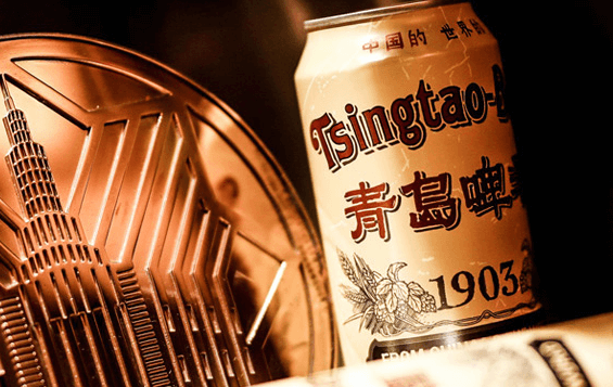 品尝青岛啤酒复古款1903