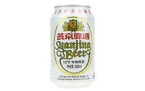 品尝燕京啤酒特制白听罐装